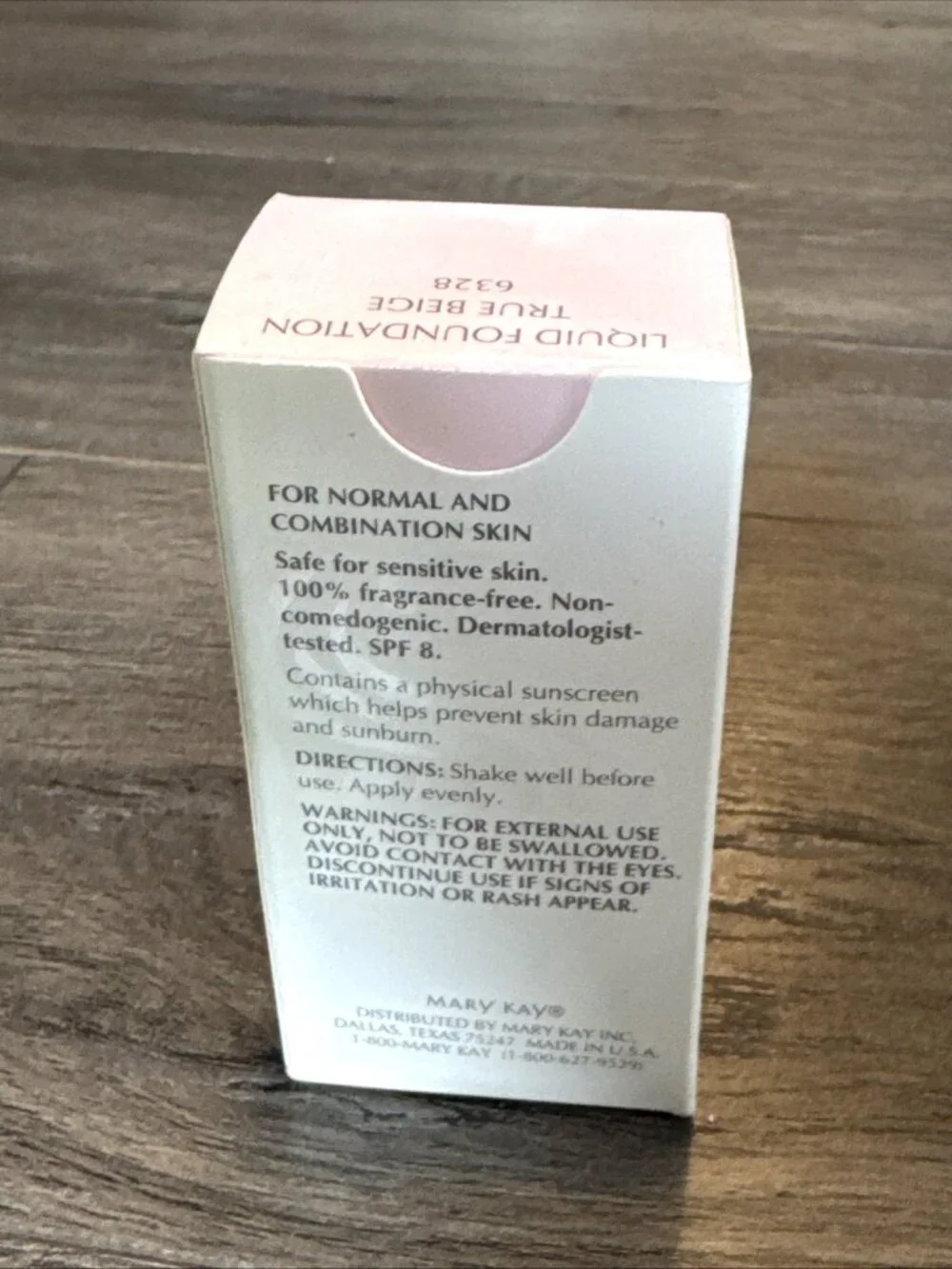 Mary Kay Day Radiance True Beige 6328 Liquid Foundation Sunscreen SPF NEW NOS